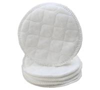 ibasenice 100pcs White Washable Breast Pads Three-Layer Leakproof Overflow Protection Feeding Nursing Pads for Postpartum Mother