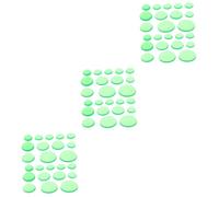 ibasenice 108pcs Drum Silencers Silicone Soft Drum Dampeners Mute Pads for Softer Dampening Gel Pad Moon Gel Silencing