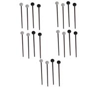 ibasenice 10pairs Ethereal Drumstick Material Gentle Touch Musical Instrument Accessory Percussion Stick Drum Stick Musical Drumstick Practical Mallet Reusable