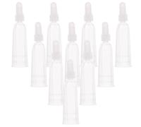 ibasenice 10pcs Ampule Bottle Tips for 2ml Ampoules, Mini Vial Openers with TPE Material, User-Friendly Design Prevents Glass Shard Injury, for Laboratories and Hospitals