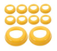ibasenice 10pcs Bottle Collar Leak Replacement Parts for Wide Neck Bottles Easy Durable Feeding Accessories for Daily Use for Newborns