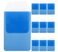 ibasenice 10pcs Doctor Pen Protector Bag Insert Type Pen Bag PVC Material Beautiful Appearance Decoration Protect from Deformation and Damage Hospital Supply for Nurses and Doctors