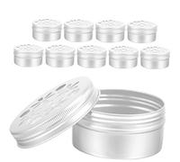 ibasenice 10pcs Dog Scent Training Case Kit Aluminum Odor Sniffle Canisters for Pet Nose Work Enhance Smell Reduce Stress for Dog Training Scent Games
