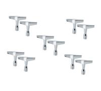 ibasenice 10pcs Drum Key Tuning Tool Drum Regulator for Percussion Easy to Use Keys
