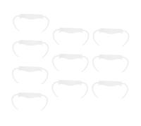 ibasenice 10pcs Ergonomic Bottle Handles Non- Feeding Bottle Grip for Boy Girl Made of Material White Easy to Install and Clean Supplies