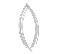 ibasenice 10pcs Guitar Fret Wires Luthier Tools for Classical Electric Guitar Fretboard Accessories Setup Tools