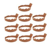 ibasenice 10pcs Guzheng Code Positioning Paper Diagrams Light Brown Code Installation Tool for Accurate Placement of Guzheng Nails and Accessories Easy to Use and Store