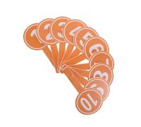 ibasenice 10PCS Handheld Scoring Boards Auction Paddles with Ergonomic Grip Competition Score Paddles for Classroom Voting Event Management and Team Performance