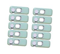 ibasenice 10pcs Locks Security Locks for Cabinets and Fridges Guard for Boys and Girls