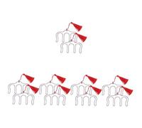 ibasenice 10pcs Metal Music Score Clip Tassel Lightweight Page Holders for Sheet Music Piano Guitar and More Portable Book Clamp for Easy Page Management