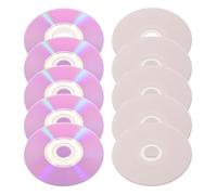 ibasenice 10pcs Mini DVD Blank Recordable Disc for Cameras, Printable Media | 8cm, 3" ,1.4GB,Mini CD Writable for Recording Sound, Music Or Storage, Fits Mini CD Cases, Compact Format