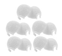 ibasenice 10pcs Mini Igloo Figurine Small Plastic Ice House Decor Lightweight Arctic Animal Models for Desktop Tabletop Home Decoration and DIY Landscape Craft