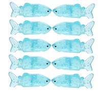 ibasenice 10Pcs Mini Resin Whale Figurines Tiny Ocean Animals Miniature Sea Creature Decorations for Aquarium Garden Dollhouse DIY Craft Gifts for Whale Lovers