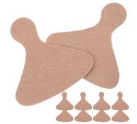 ibasenice 10pcs Nasal Strips for Sleeping Relief Lightweight Beige Nasal Patches and Breathing Comfortable Ventilation Nose Patches for Night Use