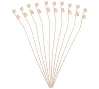 ibasenice 10pcs Natural Rattan Reed Diffuser Sticks for Oil Diffusers, Oil-absorbing and Work Well with Water Solvents, for DIY and Living Space Home Fragrance Decoration