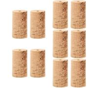 ibasenice 10pcs Natural Wooden Flute Corks for Flute Repair Cork Plugs for Easy Installation for Woodwind Maintenance