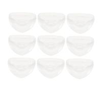 ibasenice 10pcs Pacifier Storage Box for Travel Essentials Packing Box Lid for Caddy Use and Keeping Bibs Dummies Safe