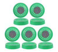 ibasenice 10pcs Plastic Bird Nest Bowls Breeding Pigeon Hatching Nests Reusable Comfortable Egg Bowls for Home Farm Racing Pigeons and Doves Easy to Install