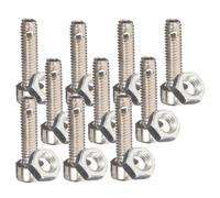 ibasenice 10pcs Pocket Guitar Screw Screws for Guitar Winder Tool Portable Chord Trainer Accessory