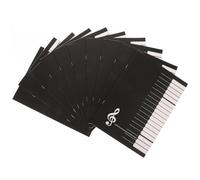 ibasenice 10pcs Portable Blank Staff Notebooks for Music Composition Creative Sheet Music Book Eyefriendly for Guitarists and Pianists for Capturing Musical Ideas The Go