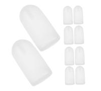 ibasenice 10pcs Replacement Squeakers for DIY Baby Pet Toys 9.8cm White Plastic Noise Maker Inserts Suitable for Repairing Squeaky Dog and Cat Toys Craft Supplies