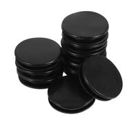 ibasenice 10pcs Round Piggy Bank Plug PVC Closure Plugs Leak Coin Jar Sealing Replacement for Money Saving Box Bottom Cover Easy to Clean and Insert