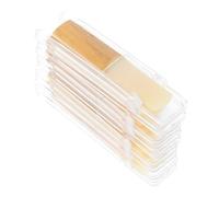 ibasenice 10pcs Saxophone Whistle Saxophone Accessories Sax Cushions Straight Soprano Saxophone Accessories Saxophone Parts Sax Repair Tools Sax Wood Pads Plastic Beige