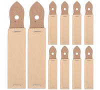 ibasenice 10pcs Sketch Sandpaper Pencil Sharpener Set with Fine Grit Sandpaper Boards, Portable Compact Design in Khaki, for Artistic Scenarios and Travel Drawing by Artists