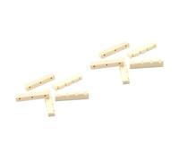 ibasenice 10pcs Slotted Guitar Nut String Electric Bass Pre-slotted Guitar String Nuts for Enhanced Sound Quality and Vibration Support Construction for Musicians