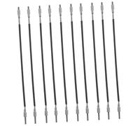 ibasenice 10pcs Tailpiece Tailcord Replacement Accessories Wire String for Violin Easy Install High Strength