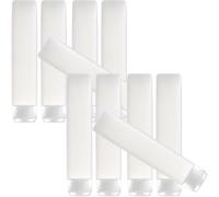 ibasenice 10pcs Travel Size Bottles Portable Squeeze Bottle with Flip Cap Lightweight Pe Pp Toiletries for Short Trips and Personal Travel 50g