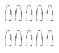 ibasenice 10Pcs Trumpet Water Gate Key Springs Set Silver Iron Valve Spring for Trumpet French Horn Easy to Install Portable Repair Parts