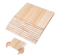 ibasenice 10Pcs Versatile Taekwondo Breaking Boards Professional Wooden Planks for Martial Arts Training and Competition Sturdy Thickness Suitable for Karate and Indoor Gym Use