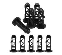 ibasenice 10pcs Wheelie Bin Lid Hinge Pins Plastic Connecting Pins for Garbage Can Trash Bin Outdoor Accessories Easy Installation Fit for Home Office Public Use