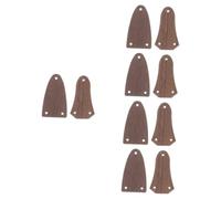 ibasenice 10pcs Wood Truss Rod Cover for Electric Guitar and Lightweight Replacement Fittings Ergonomic Design Smooth Edges Easy to Install for Guitar Repair and Maintenance
