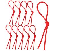 ibasenice 10pcs Yangqin Leather Pipe Elastic Dulcimer Rubber Tube Cover for Chinese Dulcimer Musical Instrument Accessories Parts