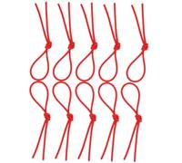 ibasenice 10pcs Yangqin Leather Pipe Rubber Protective Covers Dulcimer Hammer Accessories for Chinese Musical Instrument