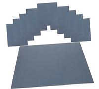 ibasenice 10Sheets Bird Cage Liner Sandpaper for Parrots Lightweight Safe Easy to Replace Gravel Paper Pads for Bird Cages Keeps Claws Trimmed Cleaning Creates Healthy