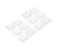ibasenice 12 Pcs Drum Dampeners Silicone Drum Silence Pads Sound Suppression Good Adhesion Practice at Home