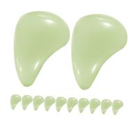 ibasenice 12 Pcs Glow in The Dark Corner Protectors for Tables and Beds, Pvc Drop Shape Corner Guards with Night Light Function and Easy Installation for Dining and Coffee Tables