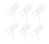 ibasenice 12 Sets Exercise Ball Plug Replacement Kit with Stopper Remover Compatible with Gym Ball Lightweight Air Plugs for Yoga Fitness and Inflatable Needs