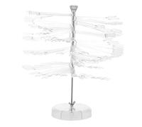 ibasenice 120 Tips Nail Polish Display Stand Fan-shaped Spiral Nail Art Color Chart Portable Plastic Rack for DIY and Salon Gel Polish Practice Tools
