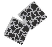 ibasenice 120pcs Decorative Cow Print Paper Napkins with High Absorbency and Strength for Birthday Party and Cocktail Party Tableware