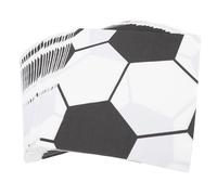 ibasenice 120pcs Football Party Paper Napkins Soft Soccer Napkins for Party Birthday Sports Themed Disposable Serviettes for Team Gatherings