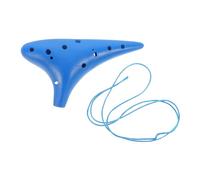 ibasenice 12hole Small Resin Ocarina for Beginners Alto c Tuned Wind Instrument Wide Note Range Fall Design for Music Exploration and Performance
