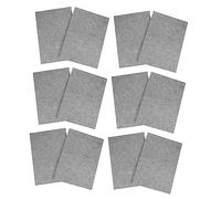 ibasenice 12pcs Acoustic Sound Absorption Panels Easy to Install Soundproofing Board for Home Studio Recording Room Ktv and Cinema Reduces Noise and Echo Effectively
