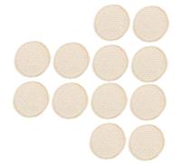 ibasenice 12pcs Breastfeeding Pads Cotton Breast Pads Maternity Leak Nursing Washable Breast Cushion Slip Mat