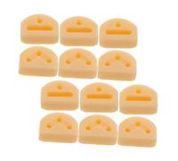 ibasenice 12pcs Bridge Beads for Classical Guitar Nylon String Beads Locks Guitar String Clamps Suitable for Flamenco Acoustic and Ukulele Music Instruments