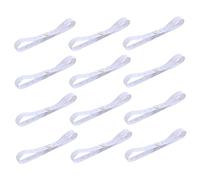 ibasenice 12pcs Children's Diaper Fixing Belts Adjustable Baby Diaper Strap Buckles Toddler Belt for Newborns White Clamp Frame