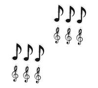 ibasenice 12pcs Clips for Music Books Score Holders Music Note Clips Lightweight Easy to Use Firm Grip Maintain Open Pages Suitable for Concerts Recording